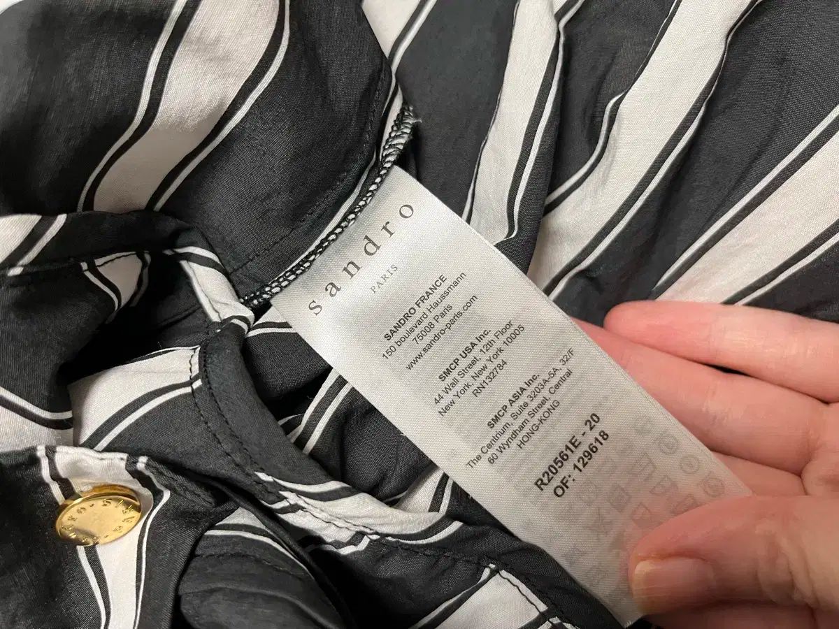 sandro コントラスト