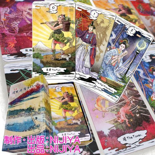 虹屋】浮世浪漫タロット○国産フルデッキ78枚 - メルカリ