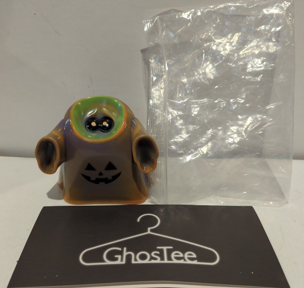 HUMANROBOT TOYS GHOSTEE ハロウィン オレンジ/紫マーブル成型 Human