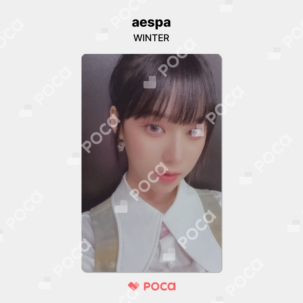 aespa ウィンター　smcu ARチケット トレカ AESPA] 2021 winter smtown smcu express official photocard | eBay