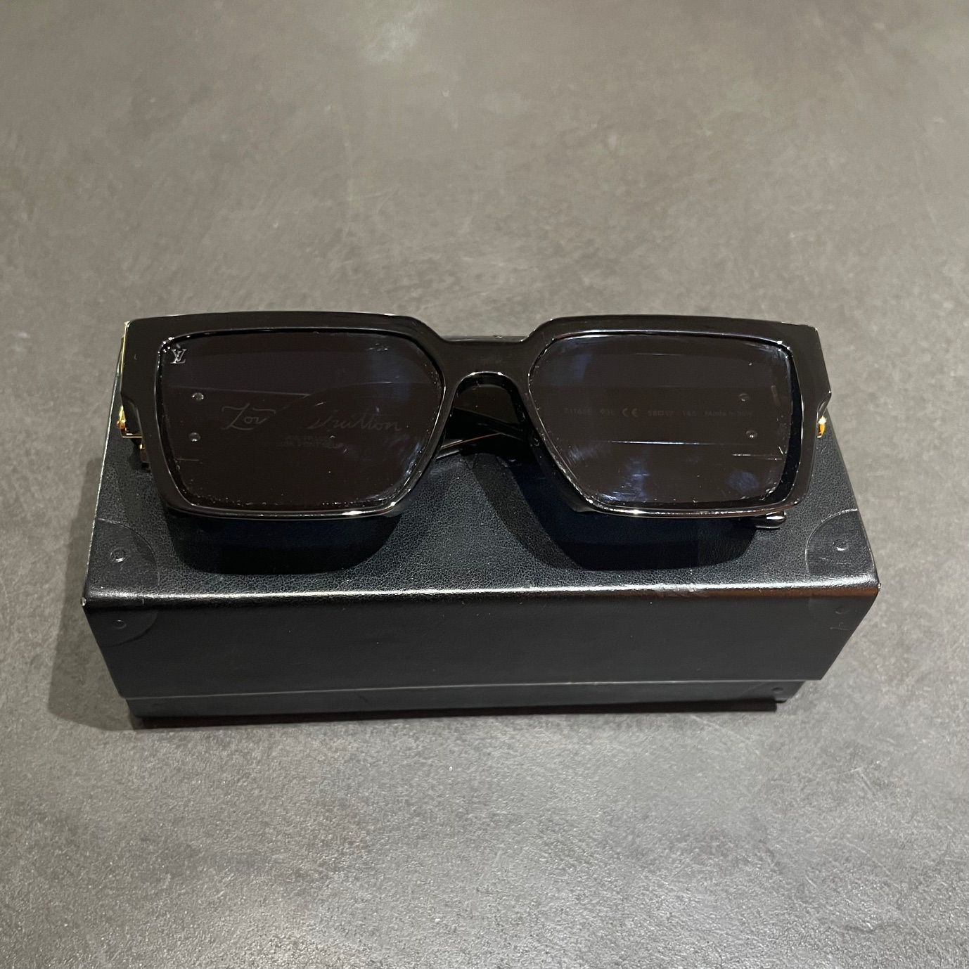 美品 ルイヴィトン 現行 サングラス・1.1 ミリオネア Z1165E メガネ LOUIS VUITTON (ルイヴィトン) 1.1 ミリオネア サングラス