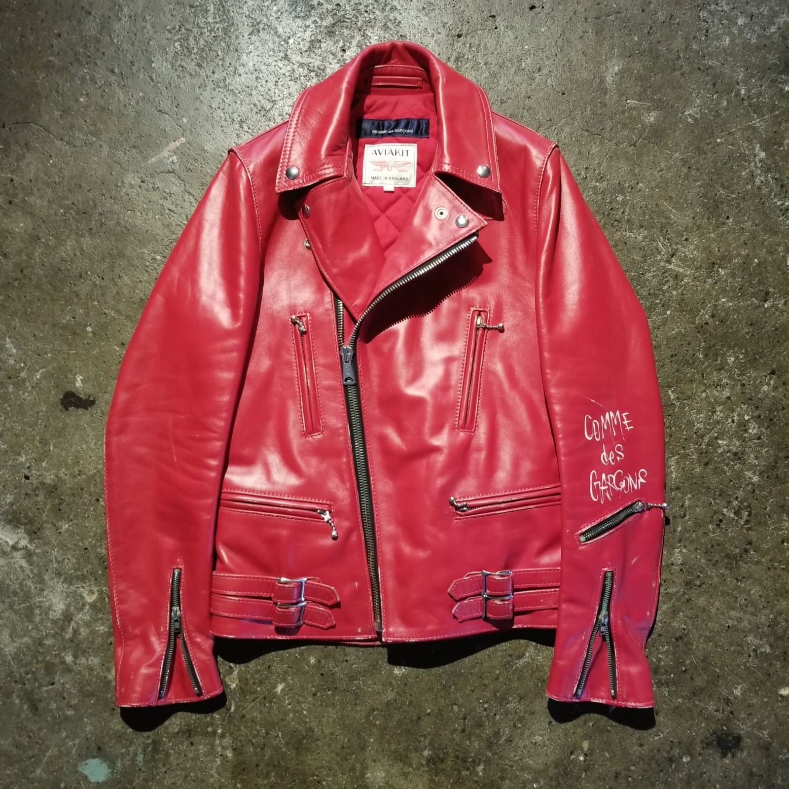 COMME des GARCONS × Lewis Leathers No.391 LIGHTNING AD2020 青山 