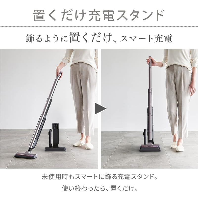 IRIS OHYAMA マジカリーナ 充電式紙パック掃除機 SBD-20AZP1 IRIS