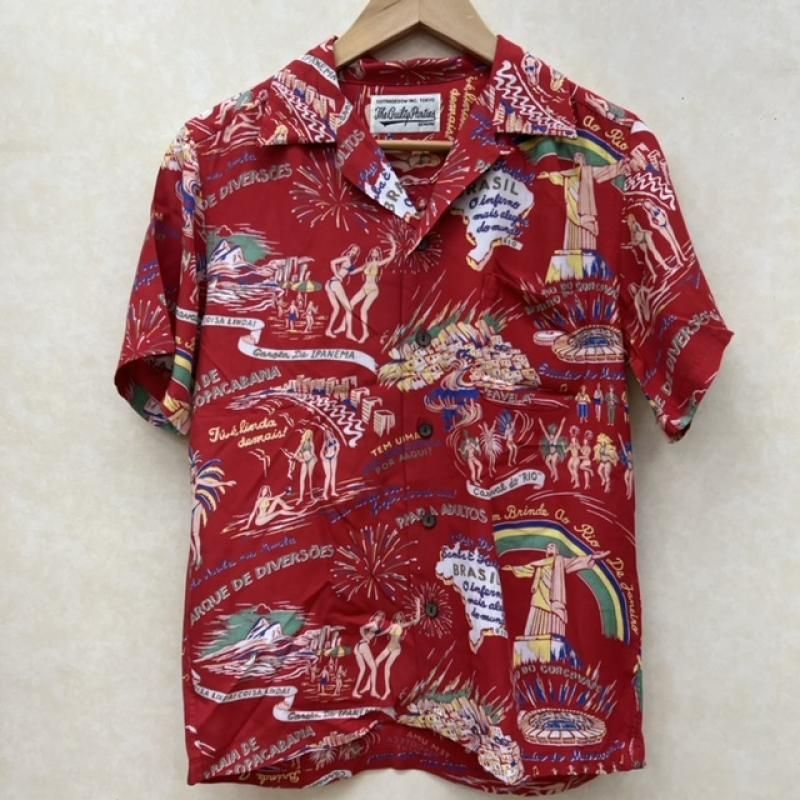 WACKO MARIA ワコマリア シャツ、ブラウス 半袖 14SS BRASIL ALOHA SHIRT ブラジル アロハシャツ - メルカリ