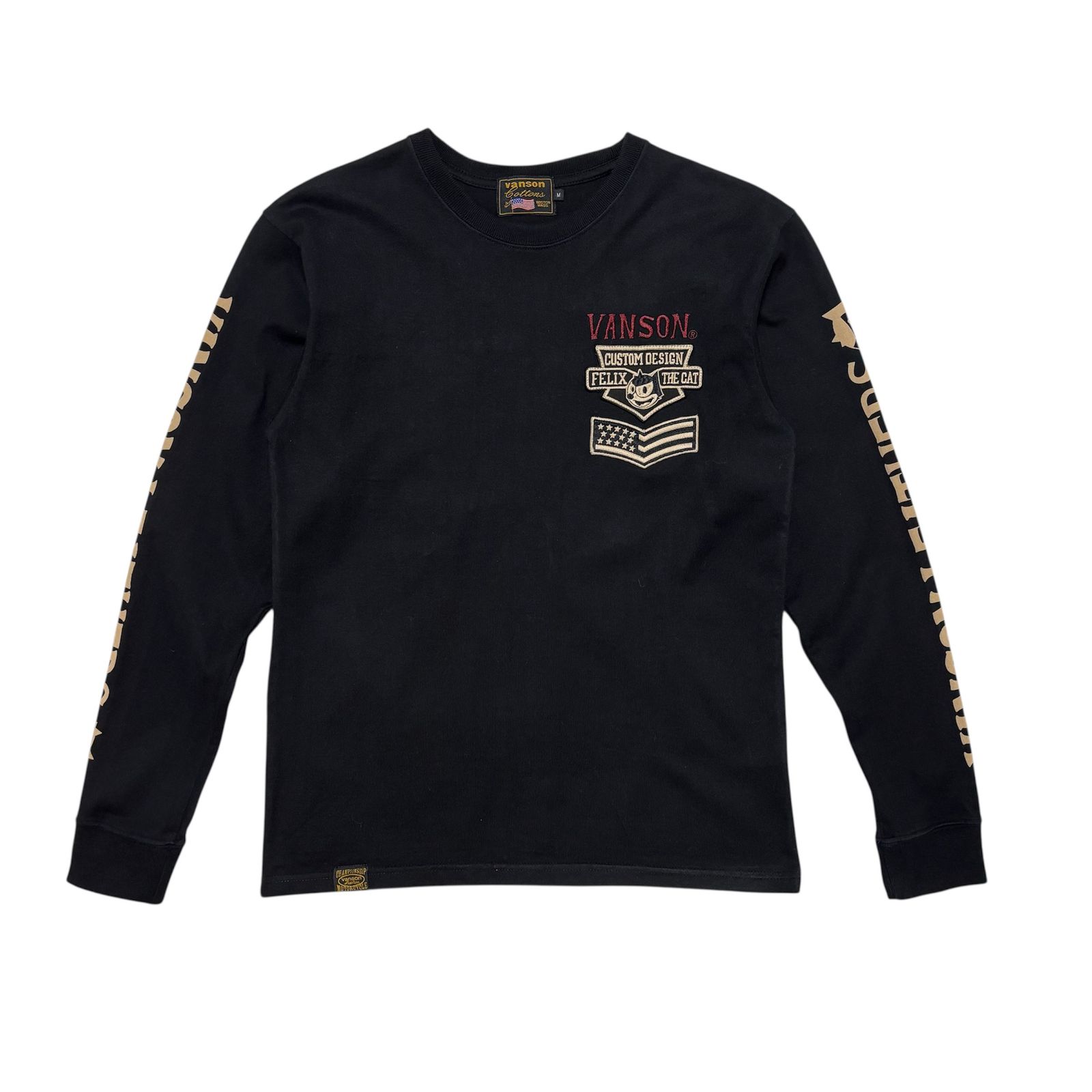 古着 バンソン VANSON フィリックス ザ キャット FELIX the CAT コラボ 