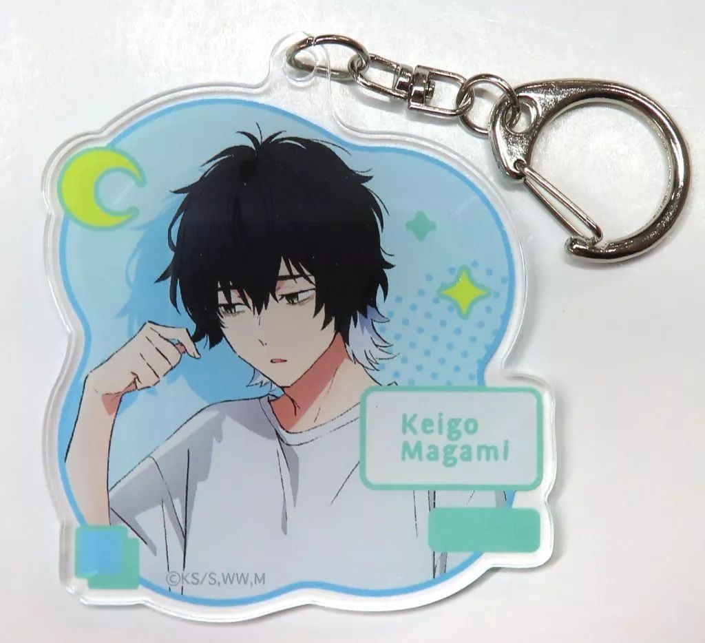 中古】キーホルダー マガミケイゴ(立ち絵) 「ウィッチウォッチ