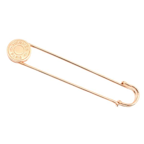 美品】エルメス／ヴィンテージ 太陽モチーフ ピンブローチ