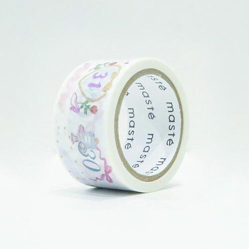 まとめ マークス マスキングテープ 水性ペンで書けるマスキングテープ ミシン目入り 手帳デコ２巻セット 日付柄 ガーリー MSTFA09-E ×10セット