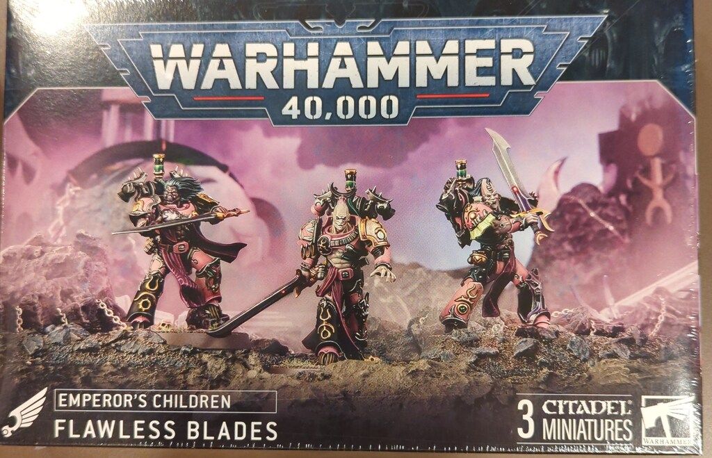 GAMES WORKSHOP WARRHAMMER40000 EMPEROR S CHILDREN Flawless Blades フロウレス ブレイド