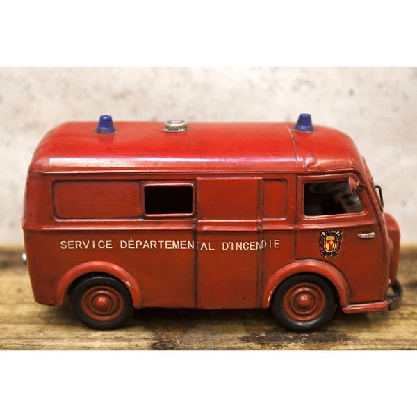 レトロ消防車 ブリキ 1950s 野村トーイ ブリキの消防車 | ブリキのおもちゃ