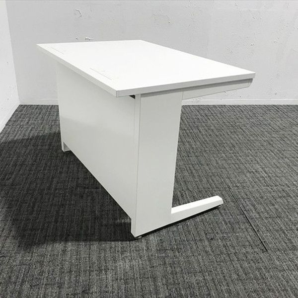 平デスク アドバンス-S 引出し無 オフィスデスク W1000 オカムラ ホワイト