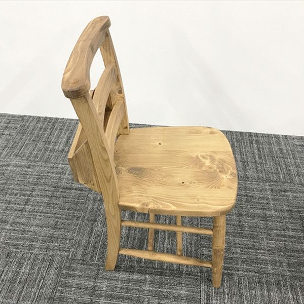 未使用品 アウトレット】ダイニングチェア 2脚セット 肘無 フォレ