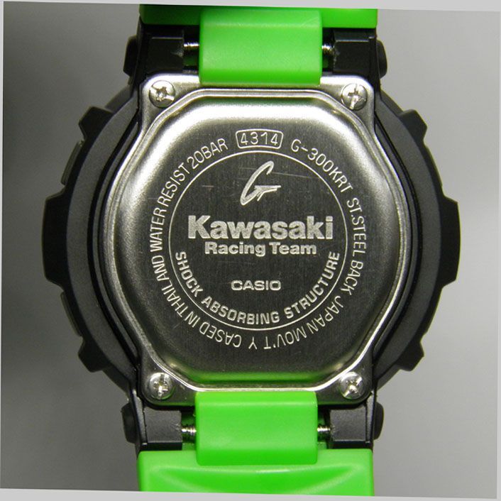 カワサキ G-SHOCK kawasaki G-300KRT グリーン