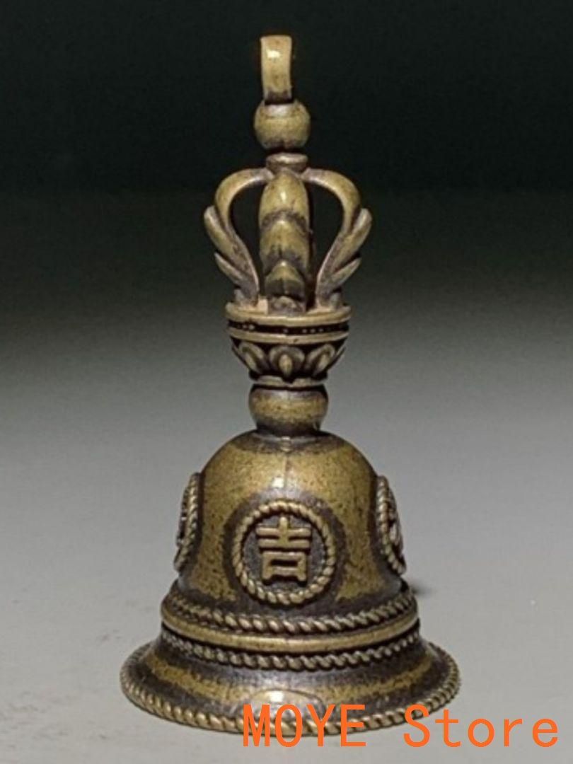 銅器 ミニ吉祥如意揺鈴 仏具 装飾品工芸品 美術品 置物 - メルカリ