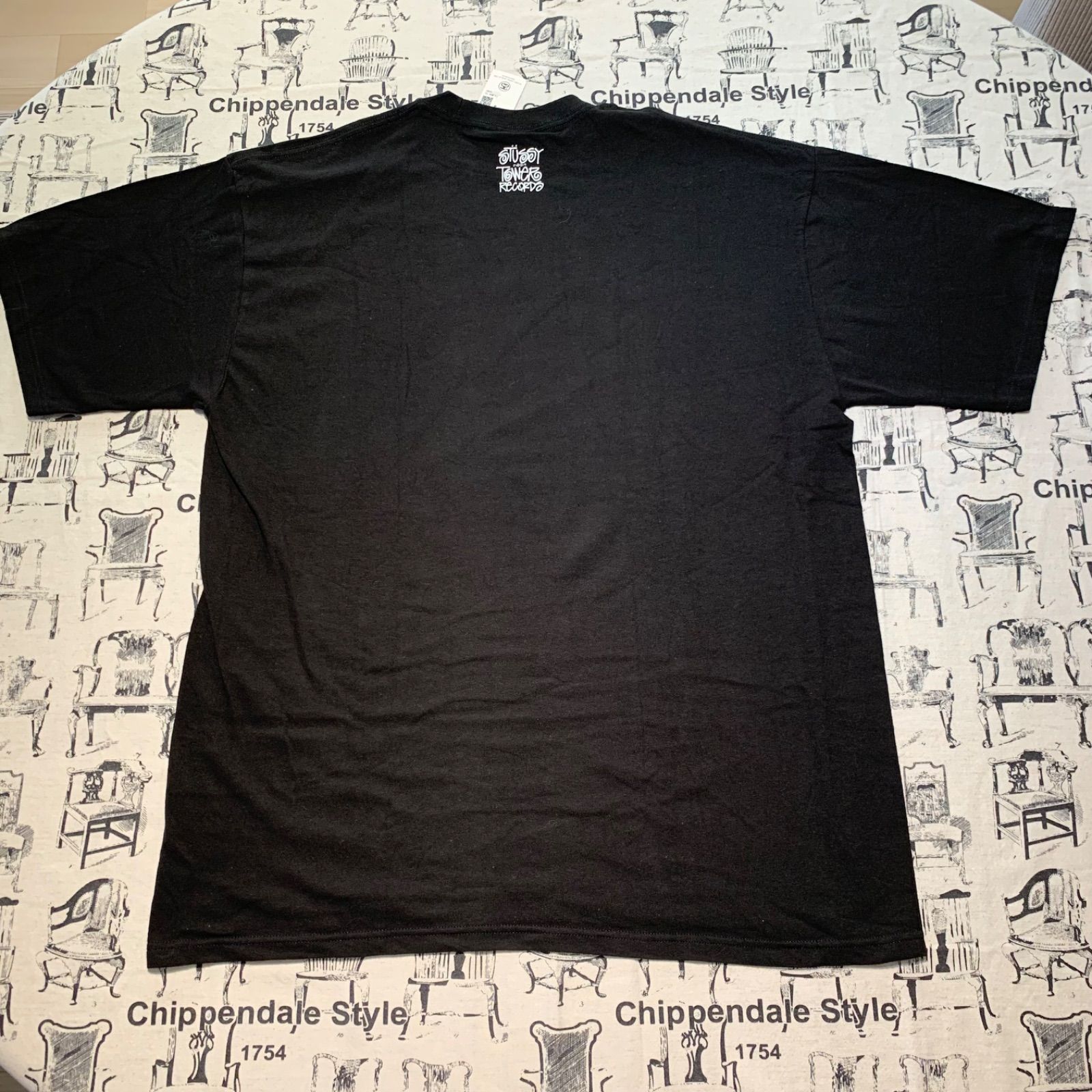 NO.33 DEAD STOCK!! 00S STUSSY TOWER RECORDS NO MUSIC NO LIFE