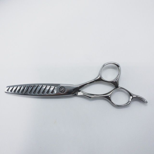 【ミズタニシザーズ ミズタニシザーMIZUTANI SCISSORS】SCHOREM MASTER 12シュコーラムマスター オフセット シザー セニング 美容ハサミ すきばさみ 美容師 理容師 約35～45% 右利き 6インチ 中古 sc1081