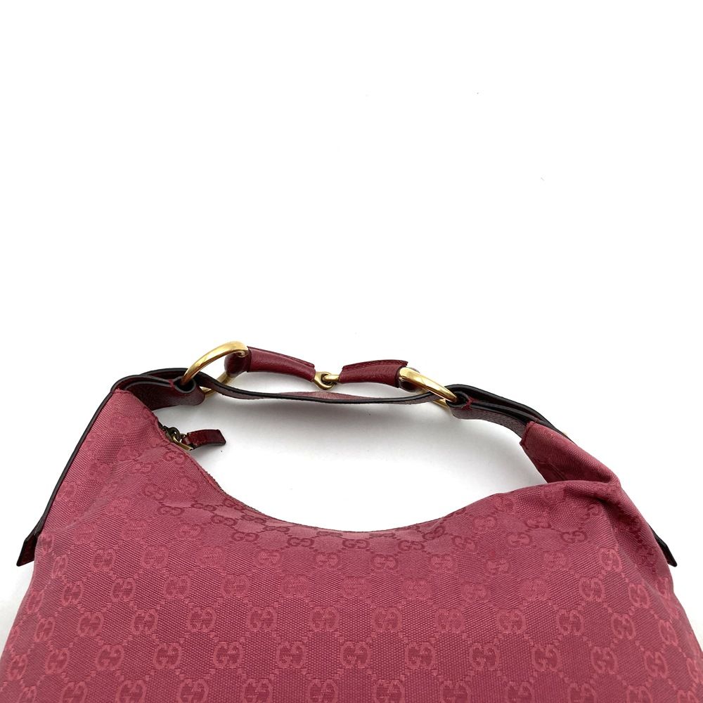 GUCCI グッチ キャンバス GG ホースビット ワンショルダー GUCCI グッチ 115867 ホースビット ショルダーバッグ ワンショルダー