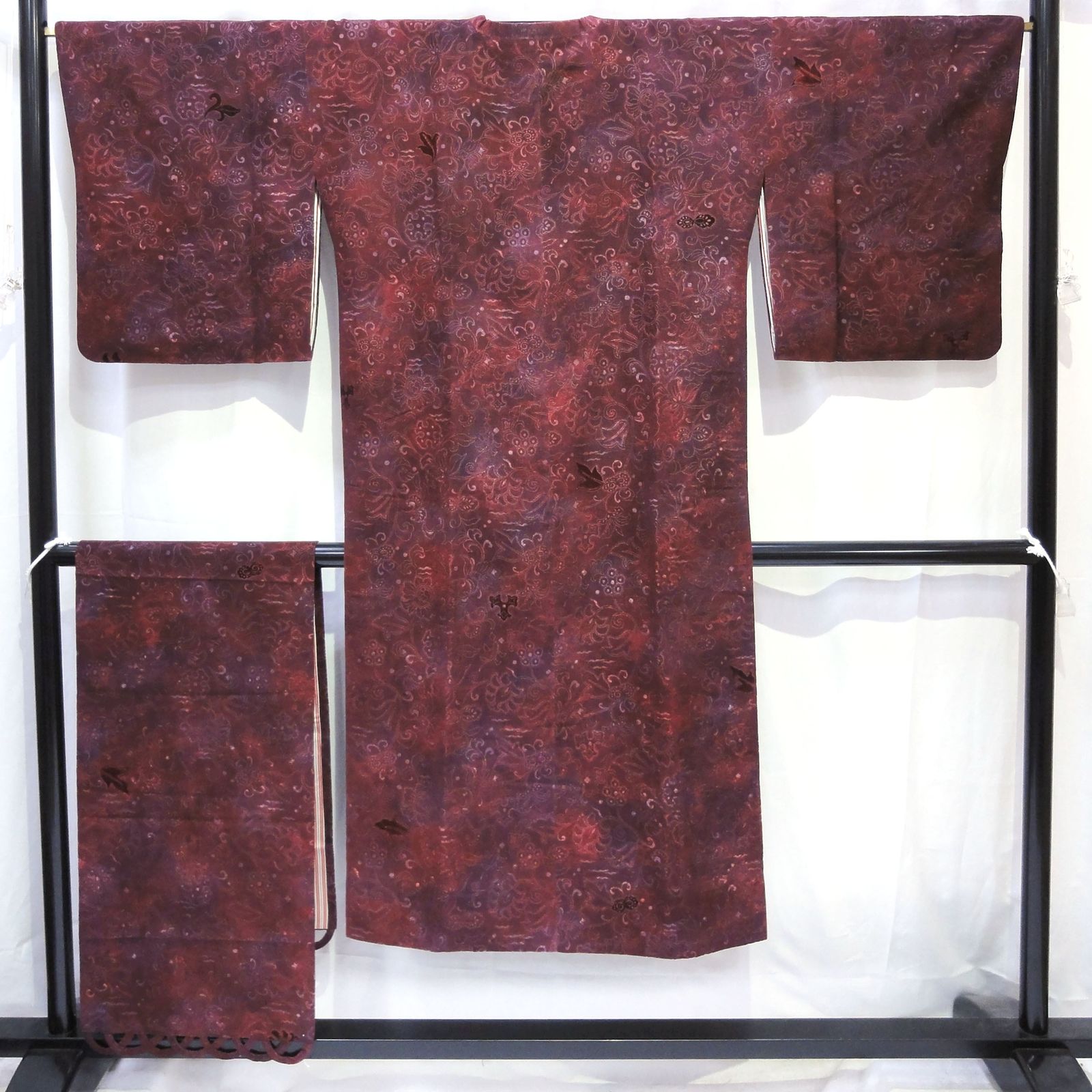 輪奈コ－ト　正絹　未使用 輪奈コ－ト正絹未使用