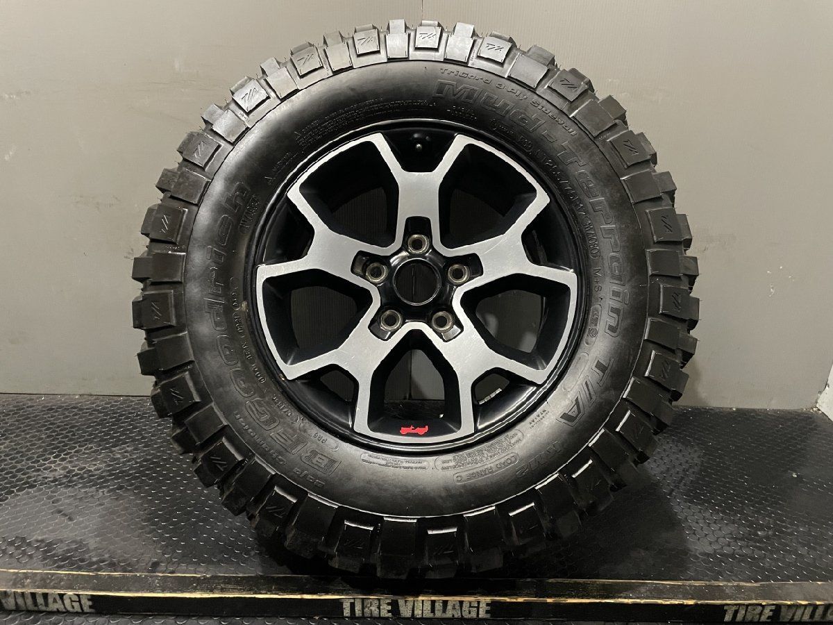 JEEP ラングラー ルビコン 純正タイヤホイールセット JeepラングラーJL ルビコン純正タイヤ純正スポーツホイールセット 美品