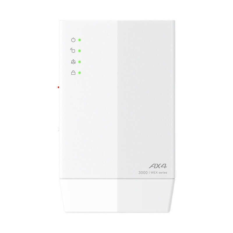 BUFFALO 無線LAN中継機 11ax ac n a g b 2401＋573Mbps Wi-Fi 6 ax IPv6対応 WEX-3000AX4 未開梱