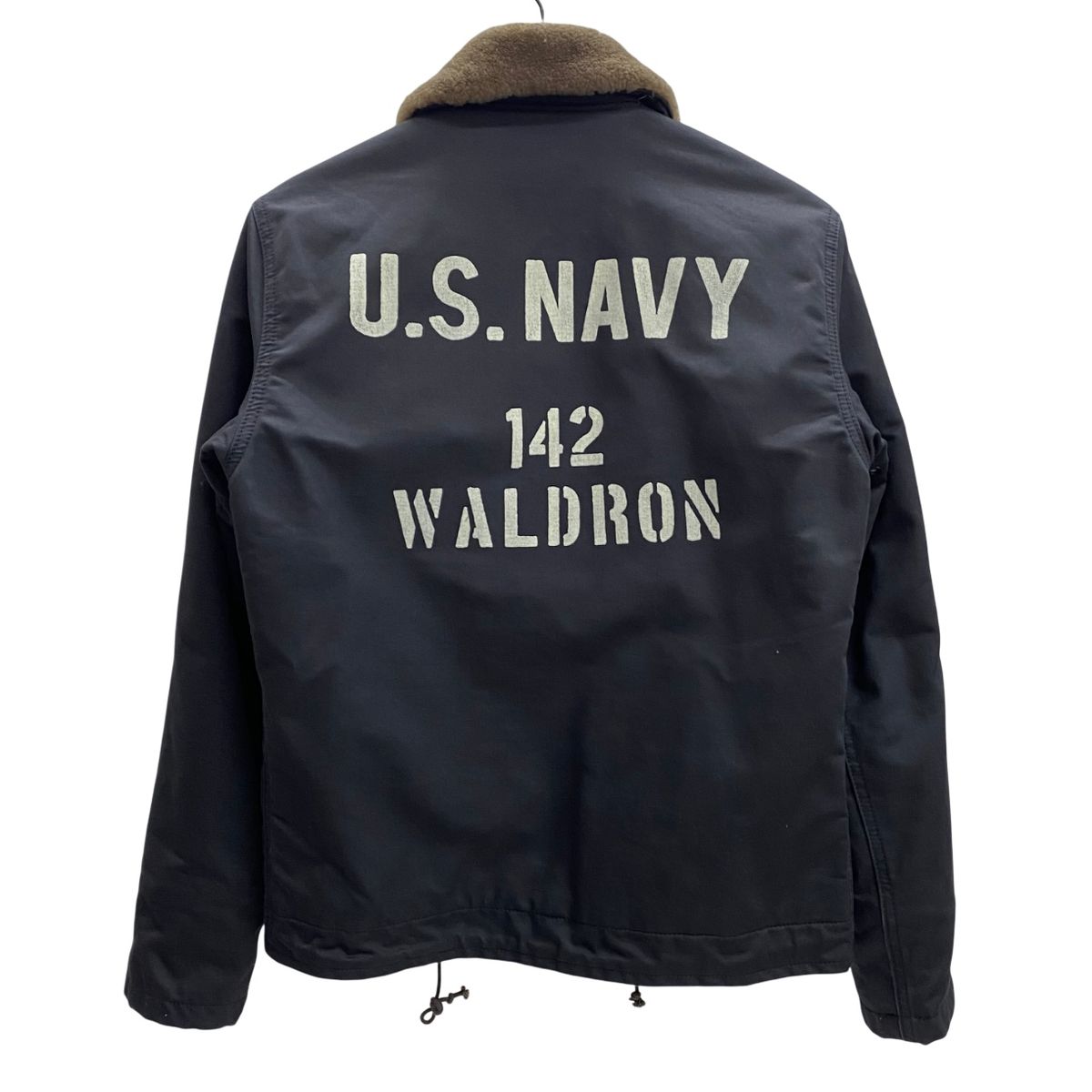 アヴィレックス AVIREX N-1 DECK JACKET ステンシル ジャケット ネイビー Mサイズ 201MT-4517 VB