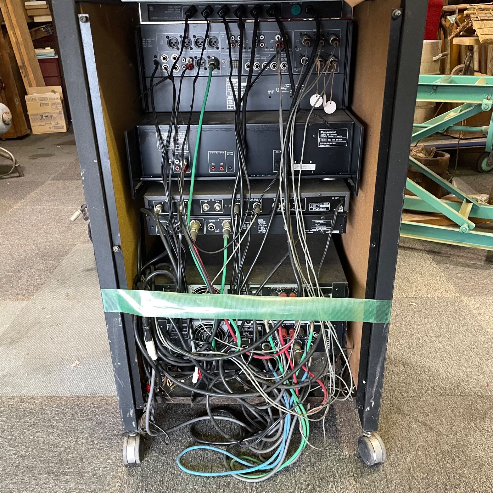 ♭ 引取歓迎山梨 システムラック カラオケRAMSA WL-R01 RS-BR3650 WX