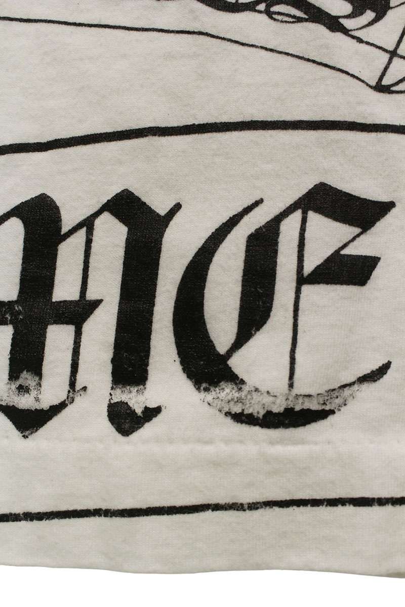 クロムハーツ ×コムデギャルソン COMME des GARCONS スクロールラベル  