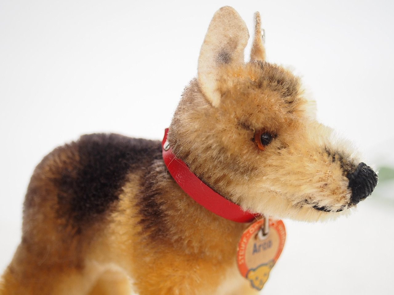 シュタイフ★German Shepherd Arco★ジャーマンシェパード★ Steiff German Shepherd Dog Arco ID smallest 4 inches