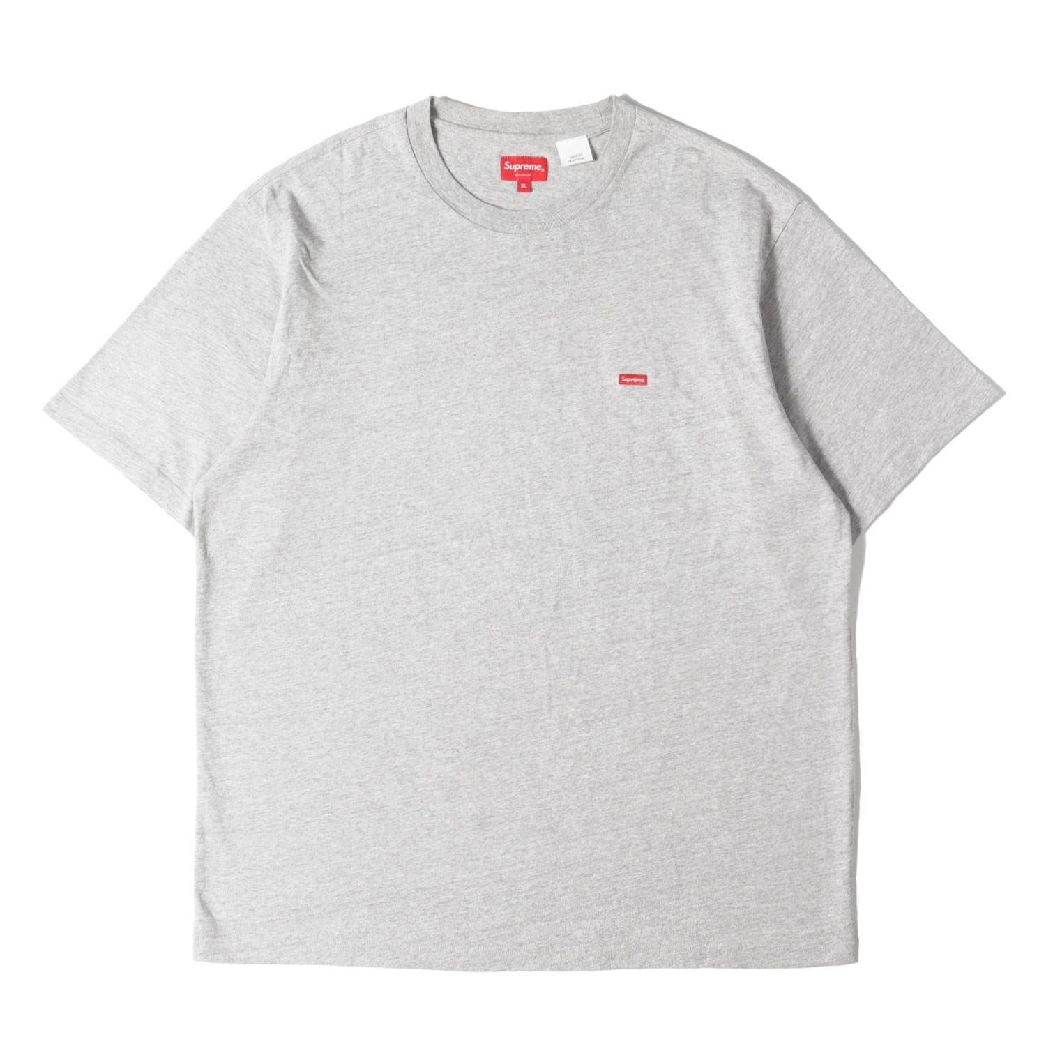 Supreme シュプリーム Tシャツ サイズ:XL / 23SS スモールボックスロゴ クルーネック Tシャツ (Small Box Tee) / ヘザーグレー / トップス カットソー 半袖【メンズ】【中古】【美品】【K4523】 美品】Supreme シュプリーム Tシャツ サイズ:XL / 23SS スモール