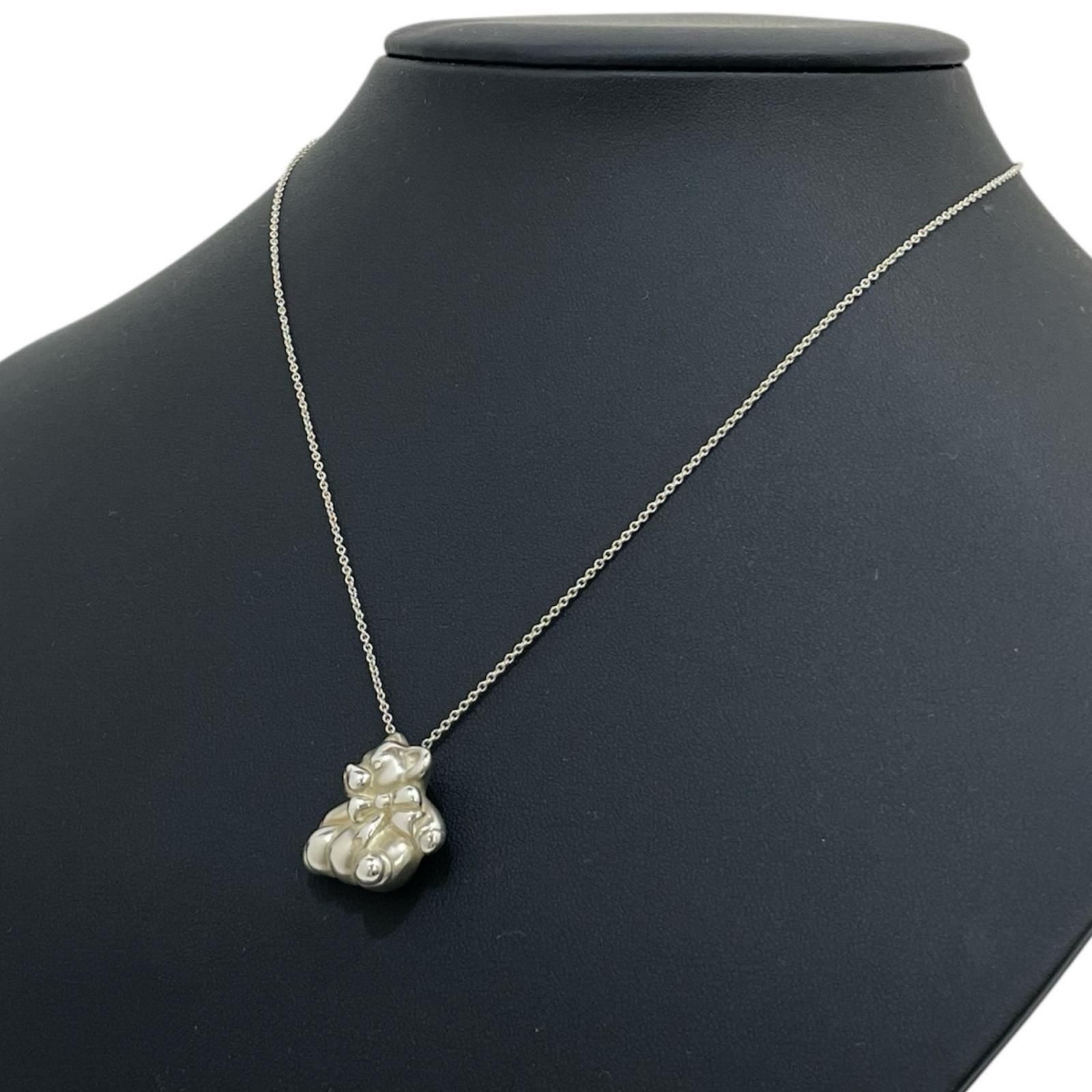 中古】Tiffany&co | ティファニー テディべア くま ペンダント