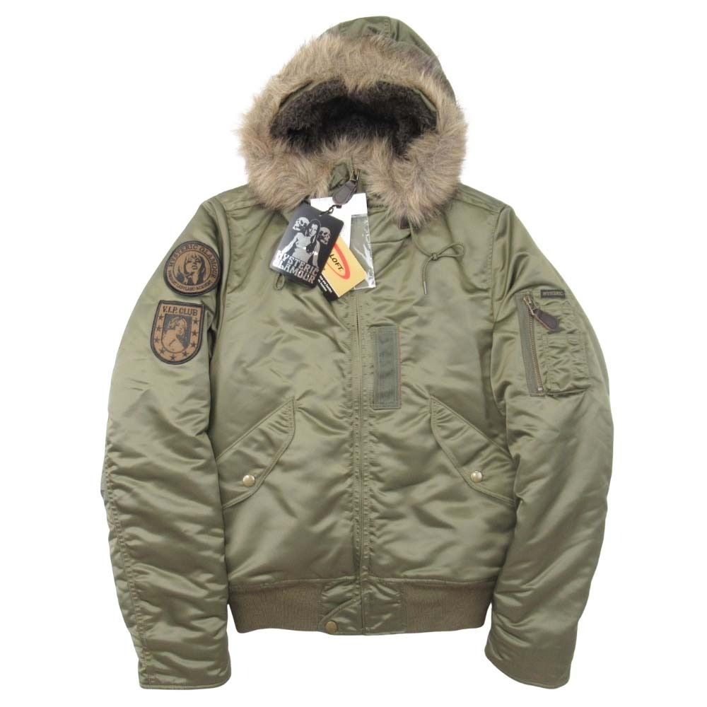 未使用 HYSTERIC GLAMOUR ヒステリックグラマー PRIMALOFT N-2B