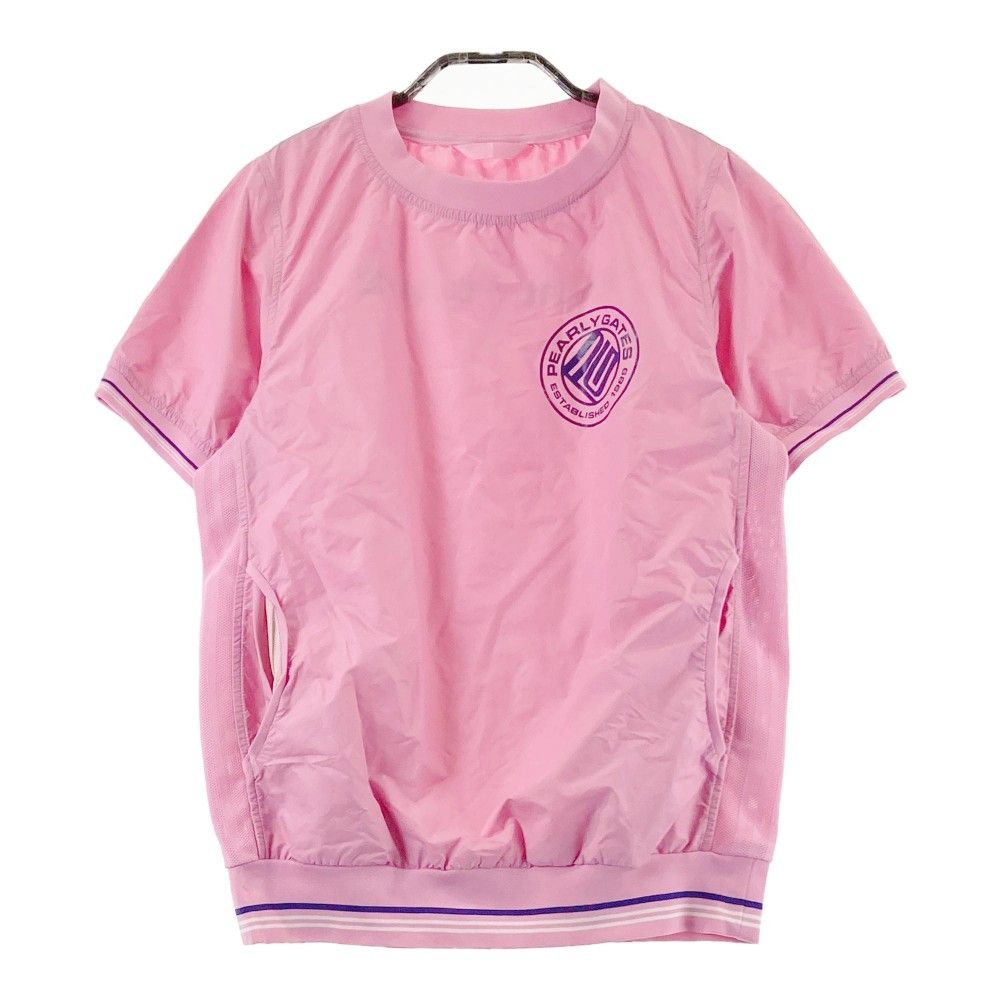 サイズ：1 PEARLY GATES パーリーゲイツ 半袖スニードジャック ピンク