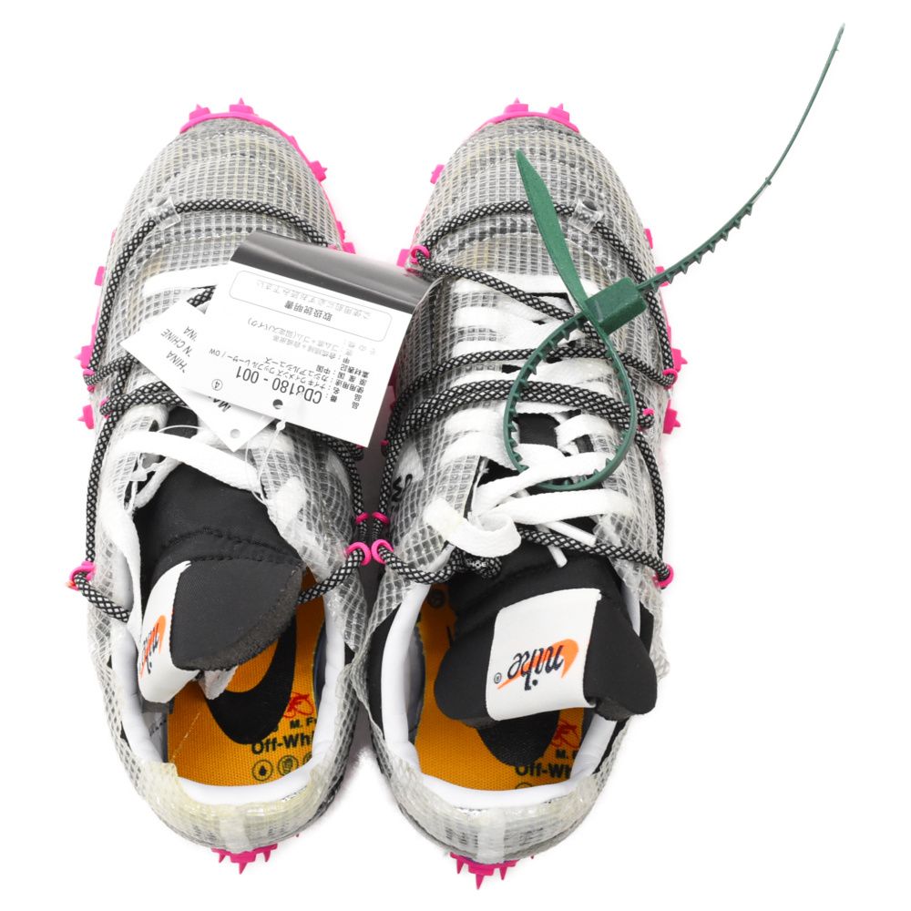 NIKE (ナイキ) ×OFF-WHITE WMNS WAFFLE RACER / OW オフホワイト  