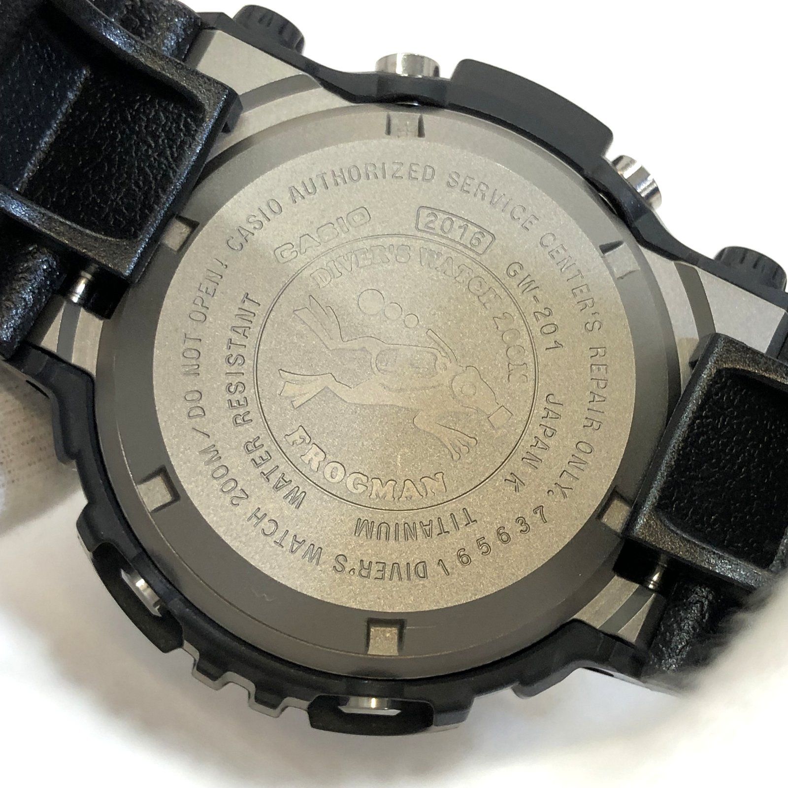 G-SHOCK CASIO 腕時計 GW-201-6 FROGMAN - メルカリ