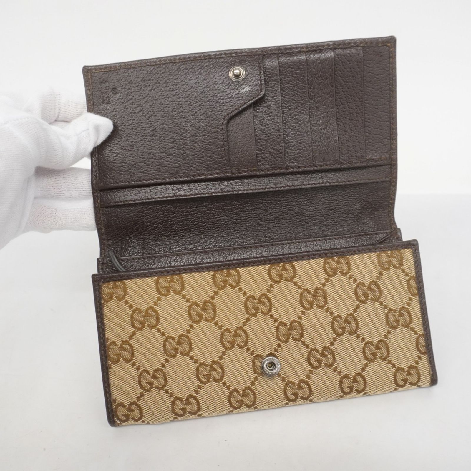 グッチ(Gucci) グッチ 長財布 GGキャンバス 244946 キャンバス
