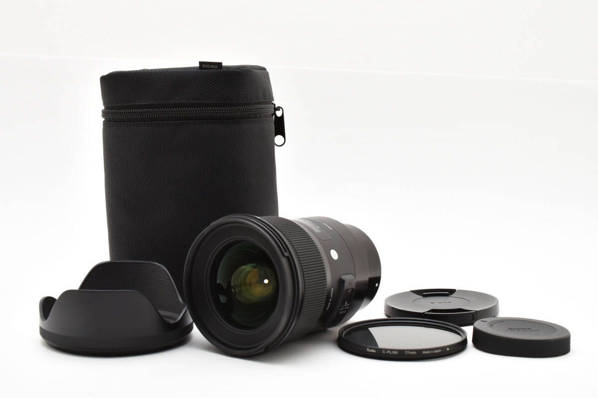 シグマ SIGMA 24mm F1.4 DG HSM ソニー用 W1038＃3368