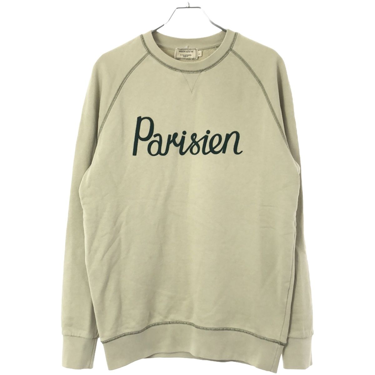 MAISON KITSUNE メゾンキツネ 19AW ベルベットプリントスウェット 