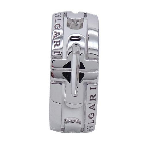 ブルガリ BVLGARI リング レディース メンズ ブランド 指輪 750WG パレンテシ ホワイトゴールド #51 約11号 ジュエリー 磨き済み