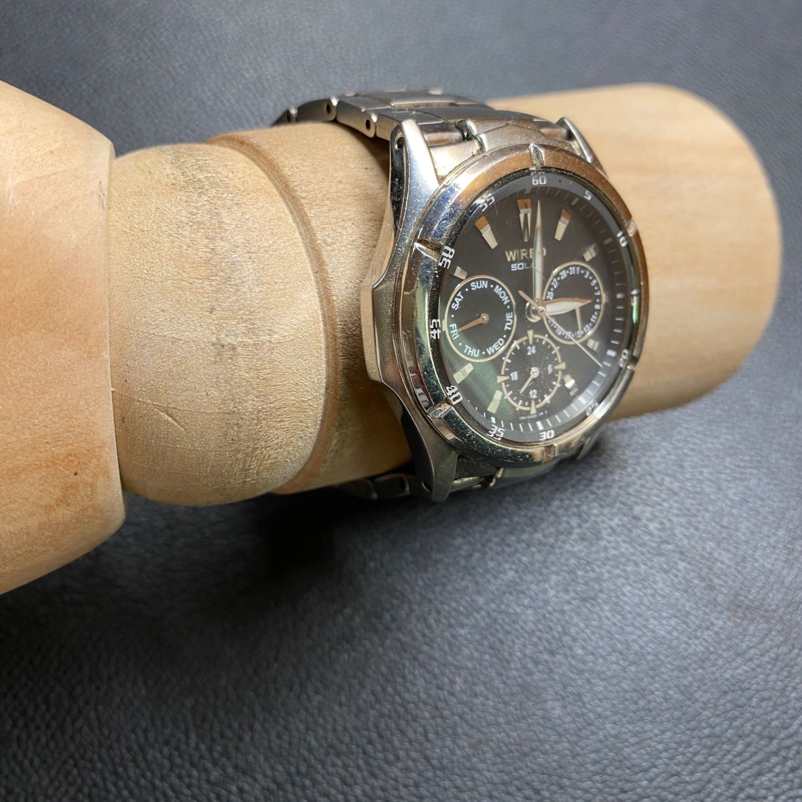 SEIKO WIRED ソーラー 腕時計 V14J-0AS0 MEN