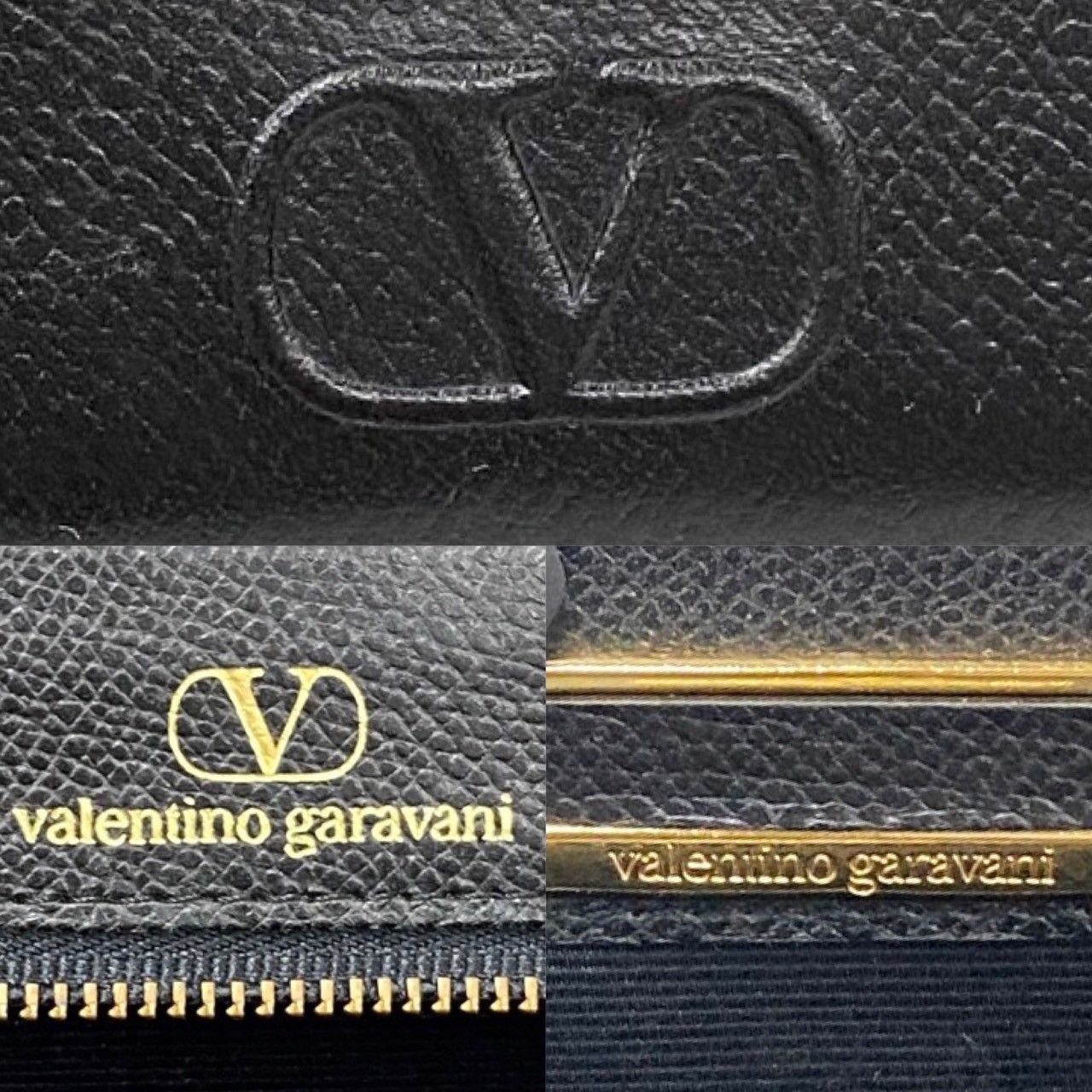 極 美品 VALENTINO ヴァレンティノ ガラヴァーニ レザー フリンジ 