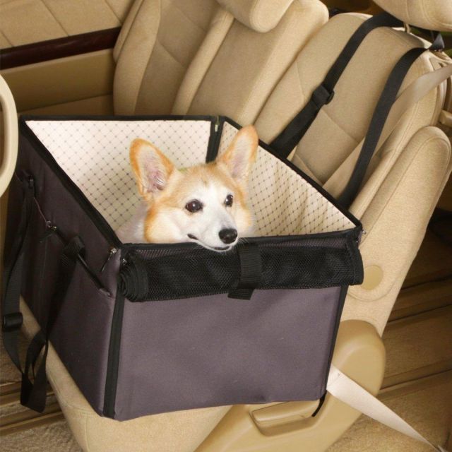 アイリスオーヤマ 犬 車 ドライブボックス ブラウン L サイズ