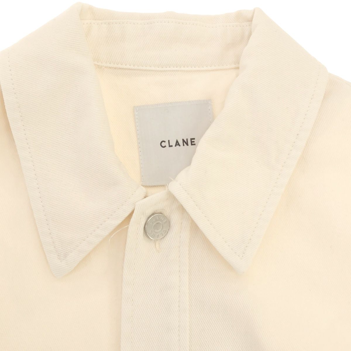 CLANE クラネ 21SS BACK SQUEEZE DENIM JACKET カバーオールデニム 