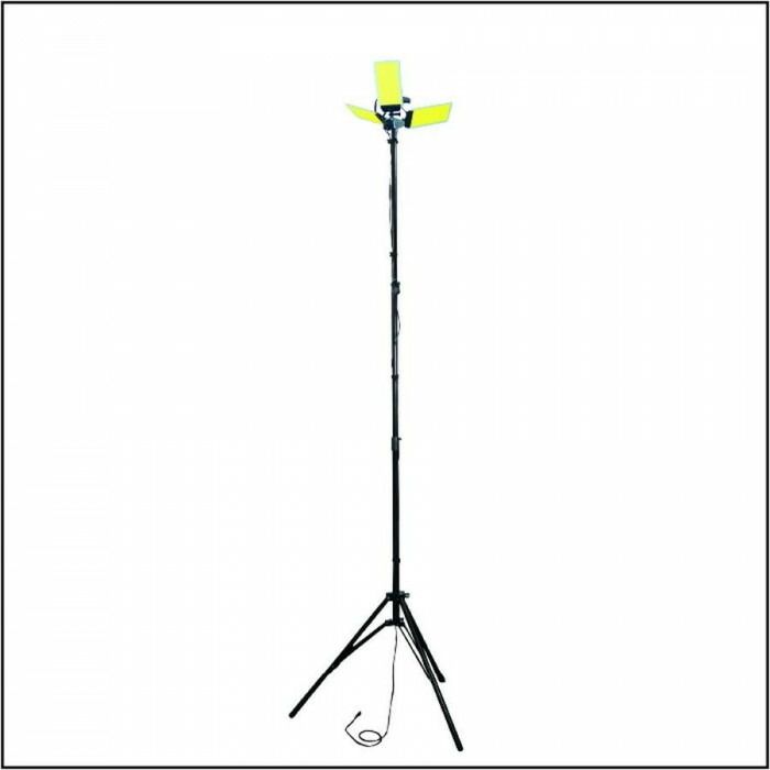 YAZAWA ヤザワ 3灯式スタンドパネルライト 調光赤外線リモコン付 SL007