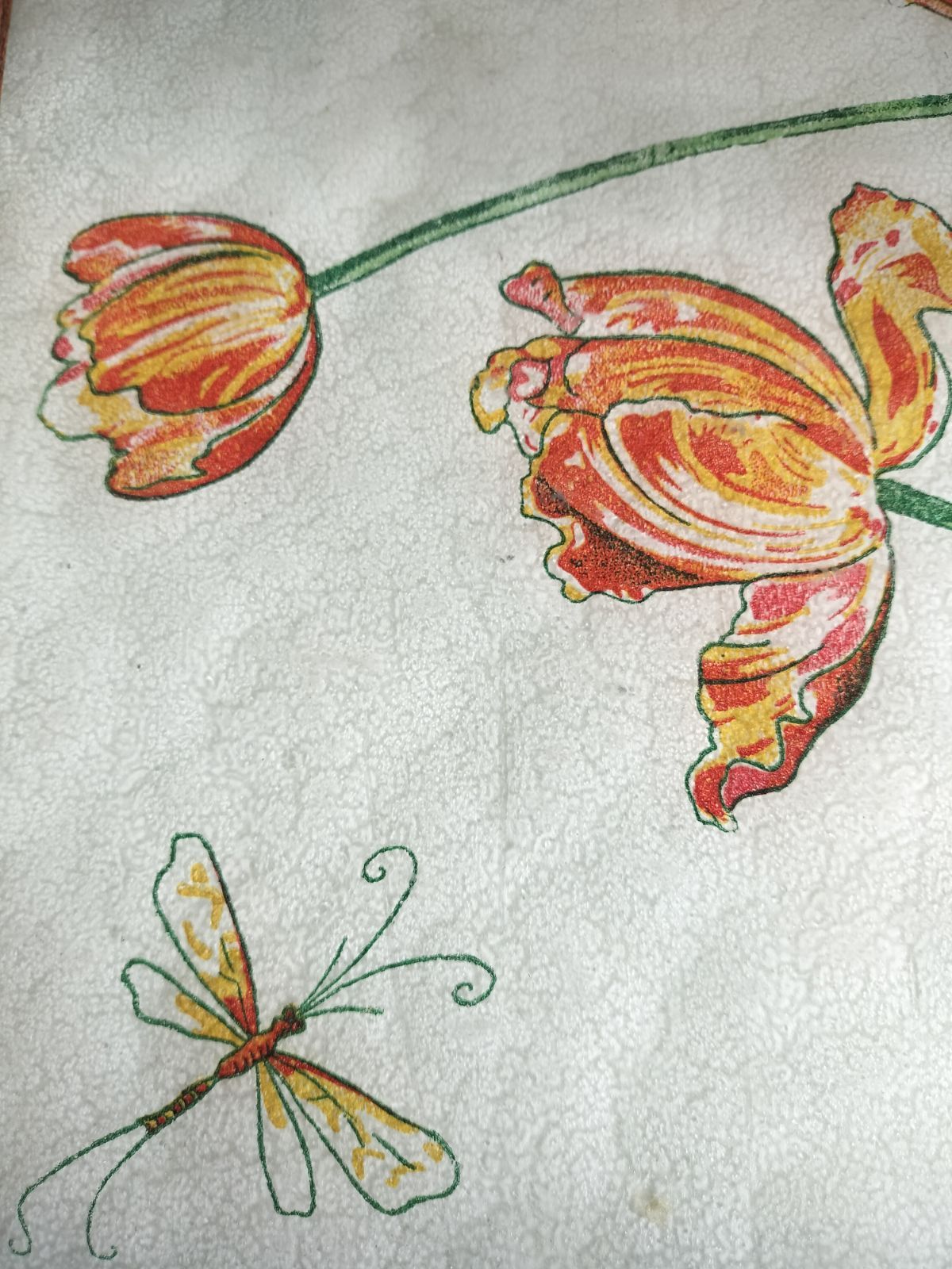 アンティーク 花装飾