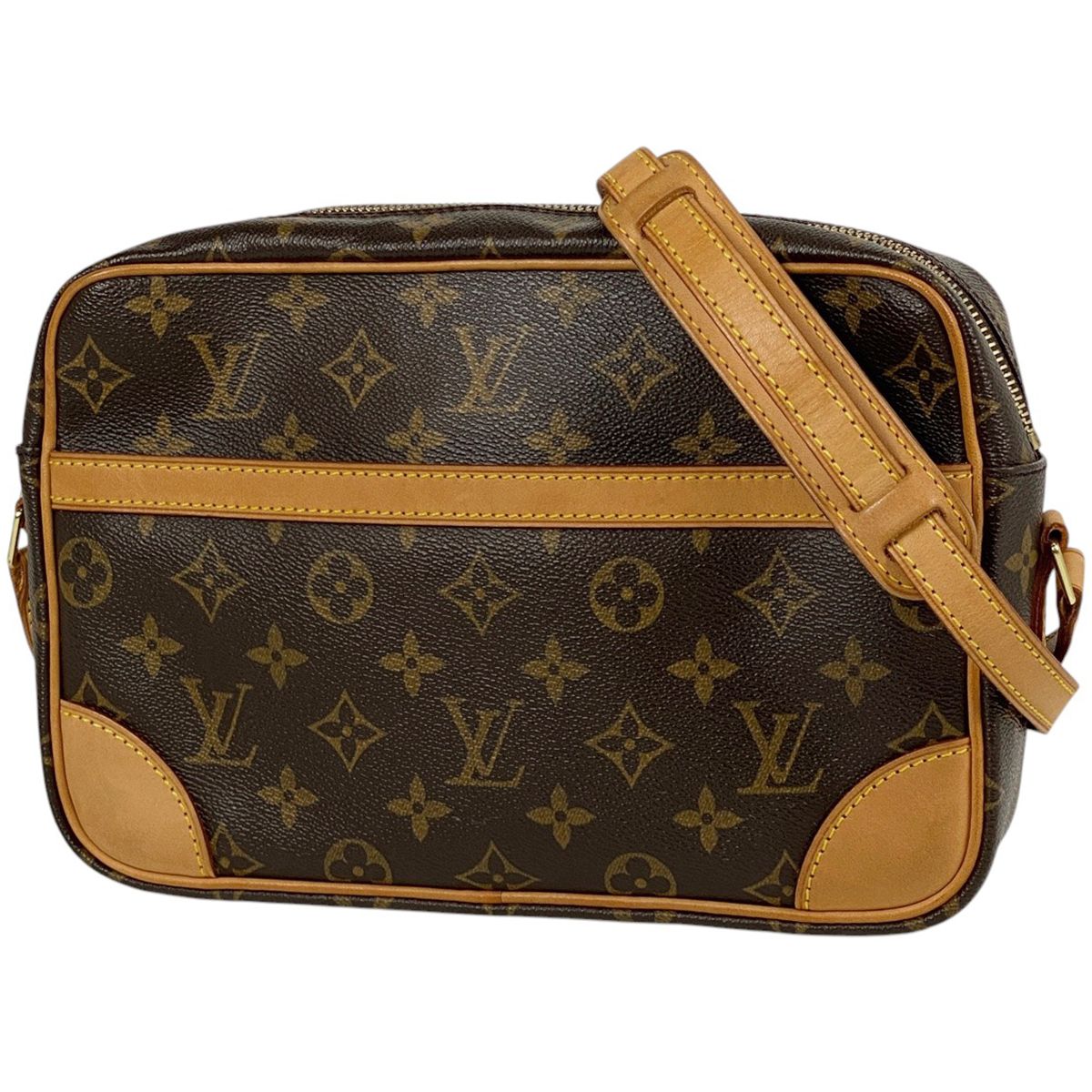 ルイ ヴィトン Louis Vuitton トロカデロ 27 斜め掛け ショルダーバッグ モノグラム ブラウン M51274 レディース