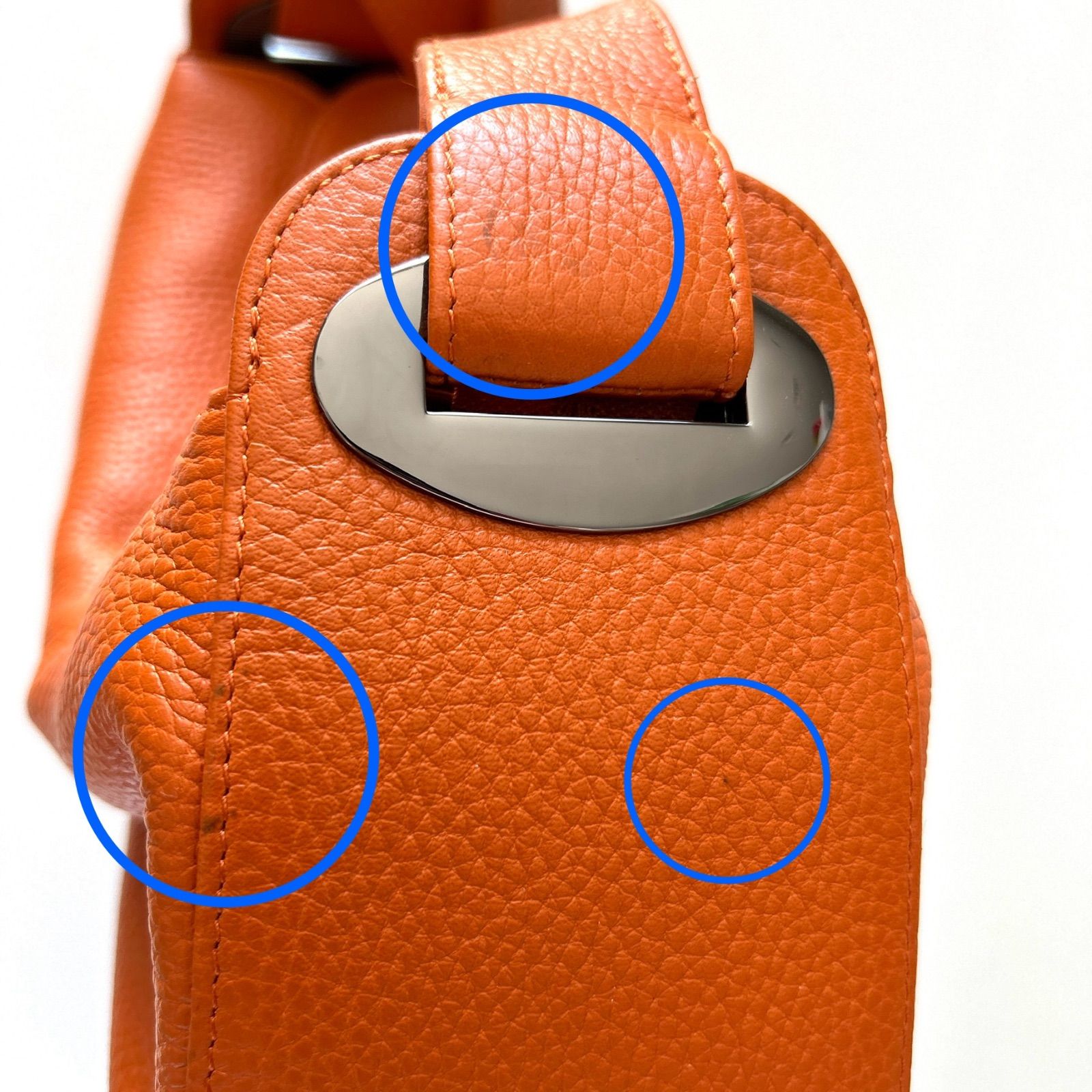 BAGOLLO オレンジ ショルダーバッグ BAGOLLO オレンジ ショルダーバッグ