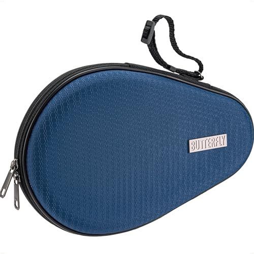 ネイビー__ [Butterfly] 卓球 ラケットケース ハードフルケース ネイビー