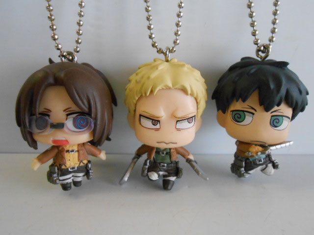 ♯Kut01Bz進撃の巨人ちみキャラマスコット3全5種 ♯Kut01Bz進撃の巨人ちみキャラマスコット3全5種 - メルカリ