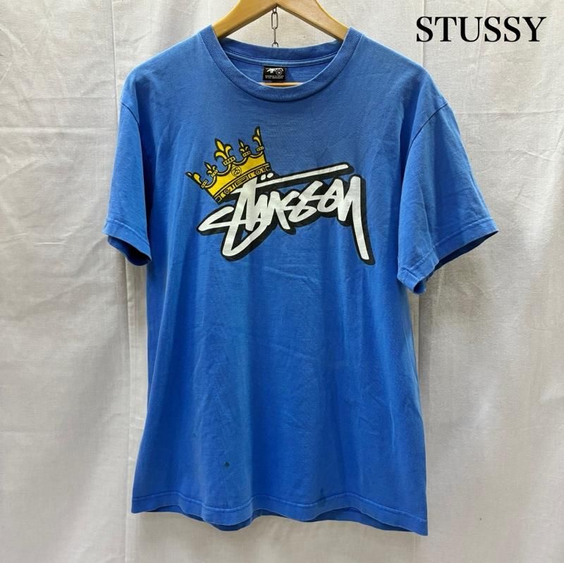 stussy ステューシー　ビッグ SSリンクロゴ プリント　半袖Tシャツ STUSSY ステューシー BIG LINK プリント 半袖Tシャツ | street