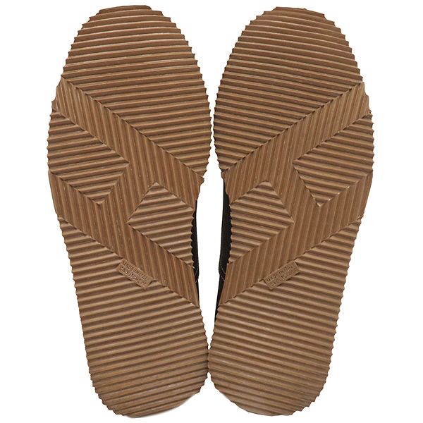 HERMES ダークブラウン Hロゴ サンダル